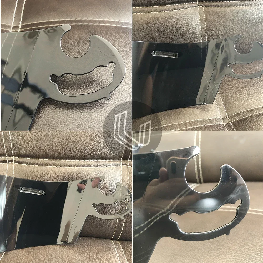 Козырек для шлема анти-УФ-защитный козырек ПК линза RR5 модель дымчатого темного