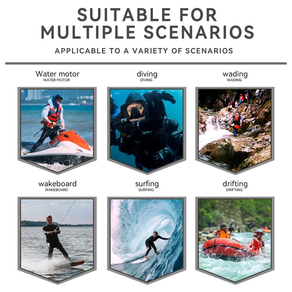 Мужской неопреновый костюм для подводного плавания толщиной 3 мм теплый