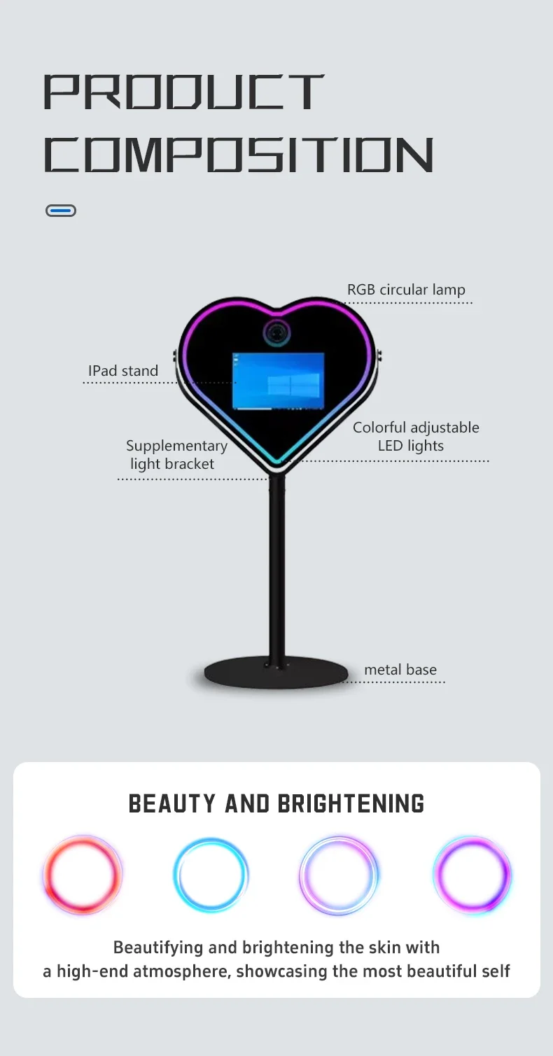 Портативное волшебное зеркало для селфи