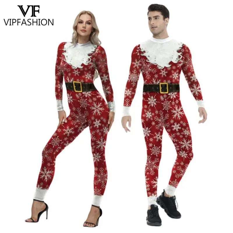 VIP модный костюм Санта-Клауса для взрослых необычный косплей боди зентай