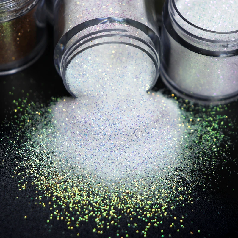 

10ml Gold Silver Epoxy Resin Glitter Powder Iridescent Jewelry Crafts DIY Silicone Mold Resin Filling Accessories Filler Pigment