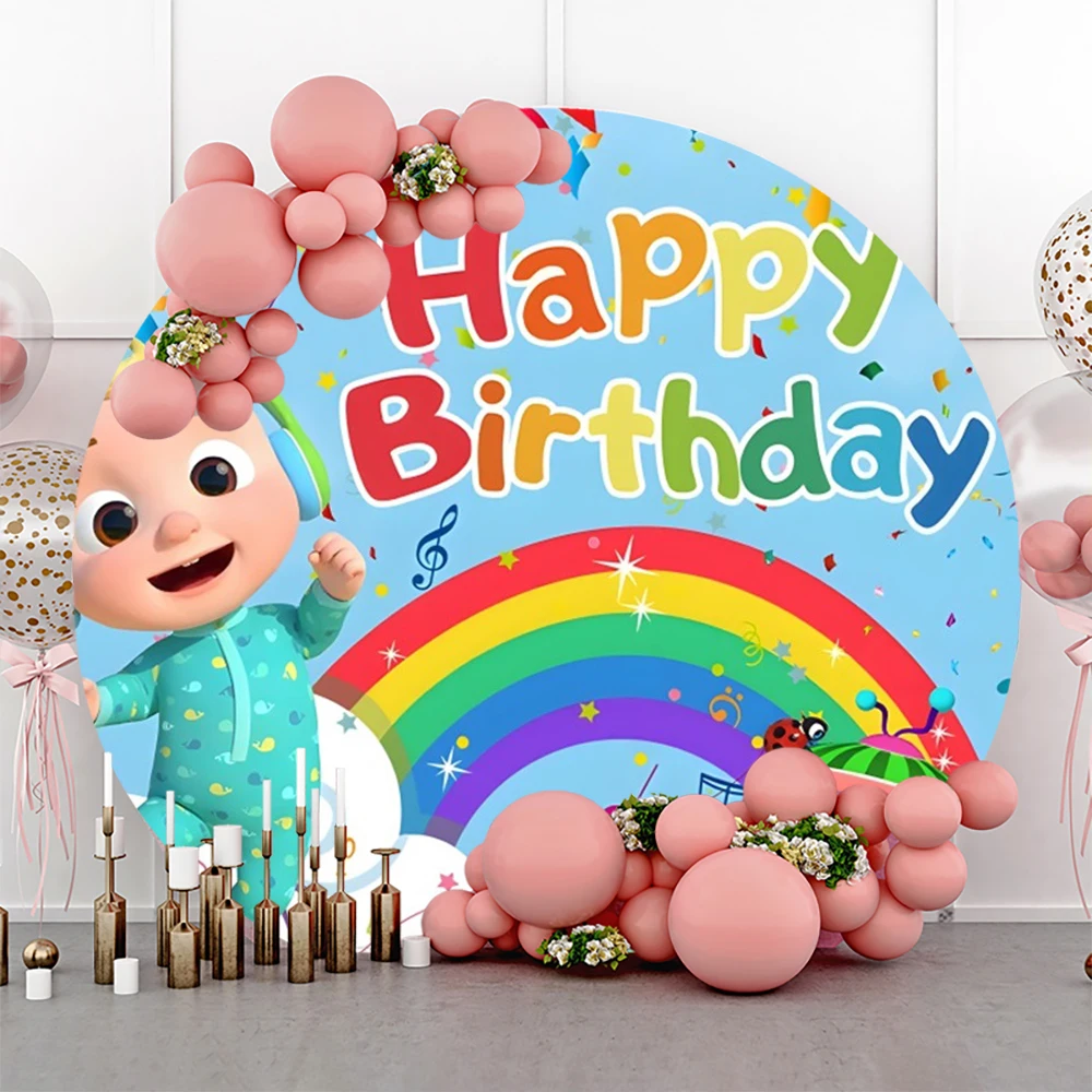 Фон для фотосъемки с надписью «Happy Birthday»