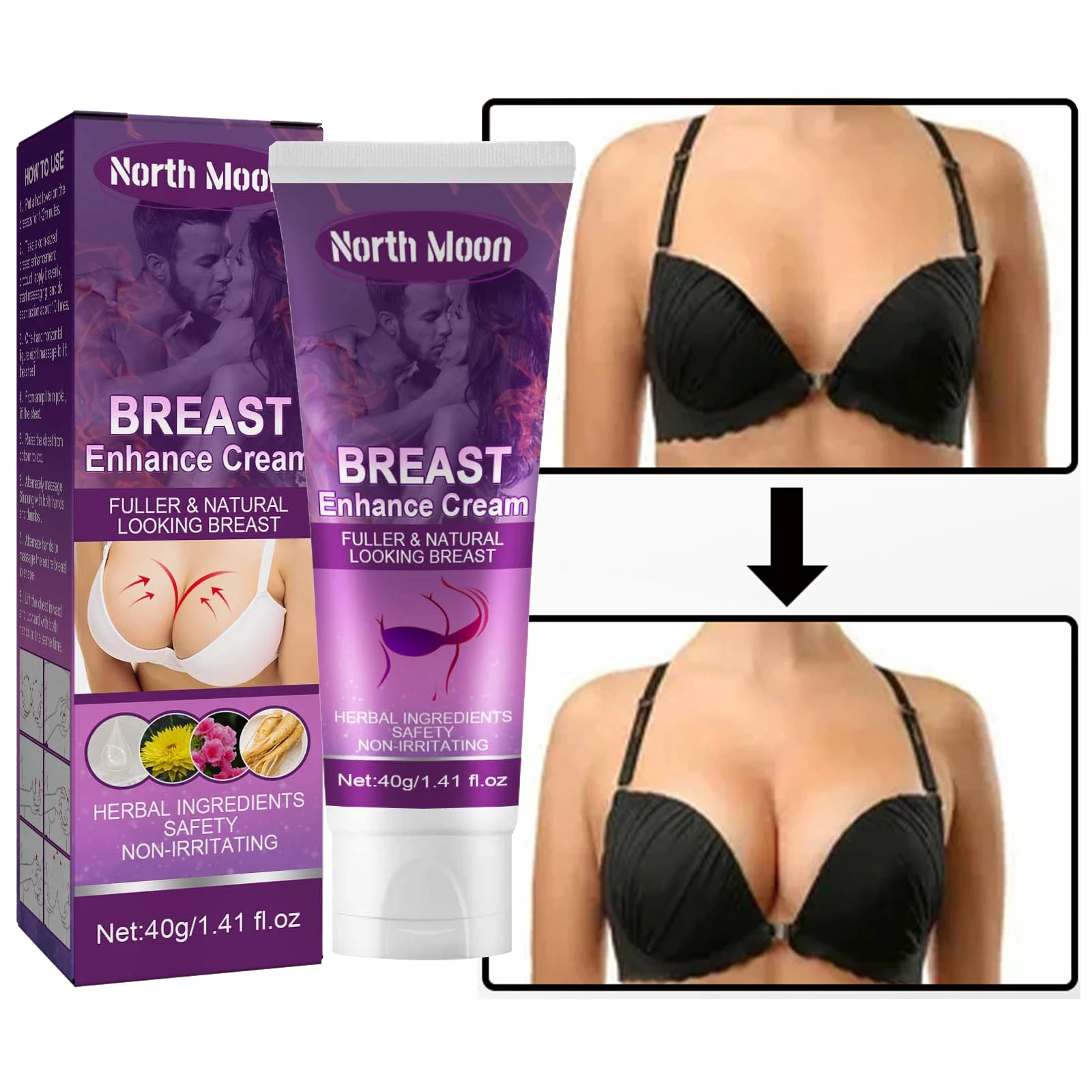 

Fast Growth Breast Enlargement Cream Chest Lifting Massage Breast Enhancement Body Moisturizing Upsize Bust Care Enhancer