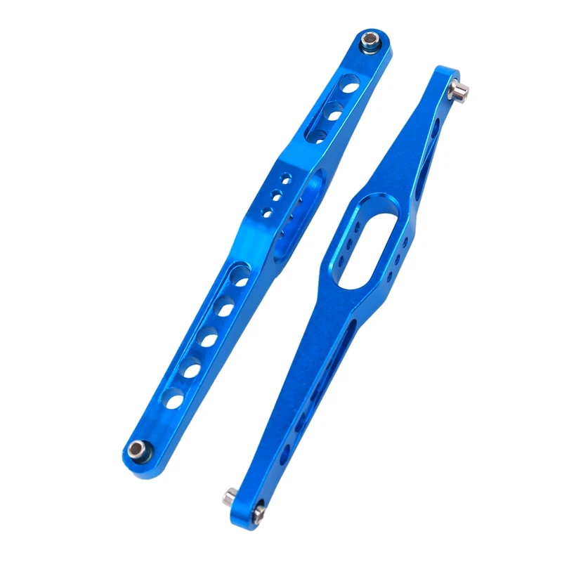 

2 шт. 95 мм соединение отверстия к отверстию металлические задние подвесные рычаги связь для Fy01 Fy02 Fy03 Wltoys 12428 12423 1:12 обновленные детали для радиоуправляемого автомобиля H