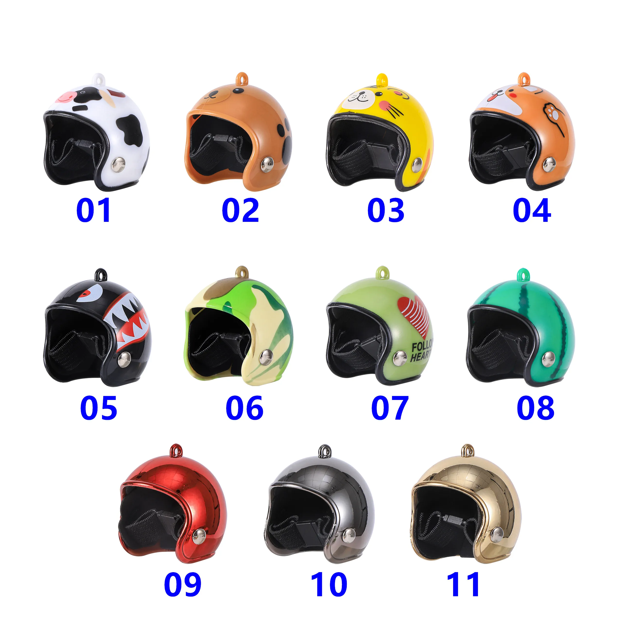 1Pcs Chicken Helmet Small Pet Hard Hat Bird Quail Pigeon Headgear DIY Cartoon Character |