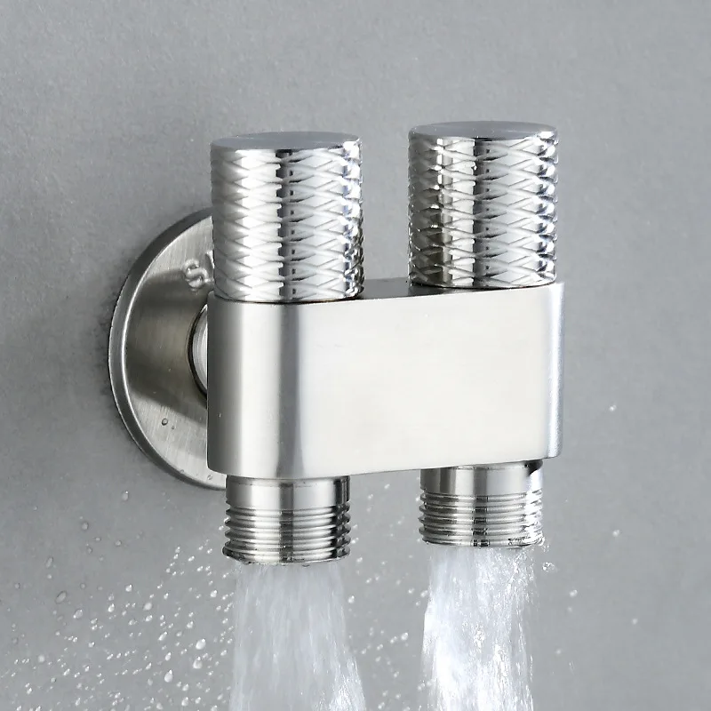 

Handheld Bidet Sprayer Toilet Bidet Shower Head Wall Double Outlet Angle Valve Bathroom Accessories Toilet Seat for Self Cleanin