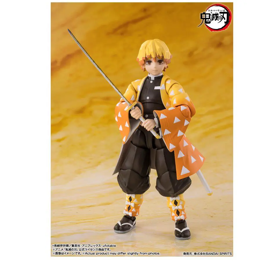 Фото В наличии, Оригинальные подвижные фигурки Bandai SHF: Убийца демонов, Спящая Столповая Силовая Сила, Моя жена Шаньи, Команда по уничтожению демонов №4