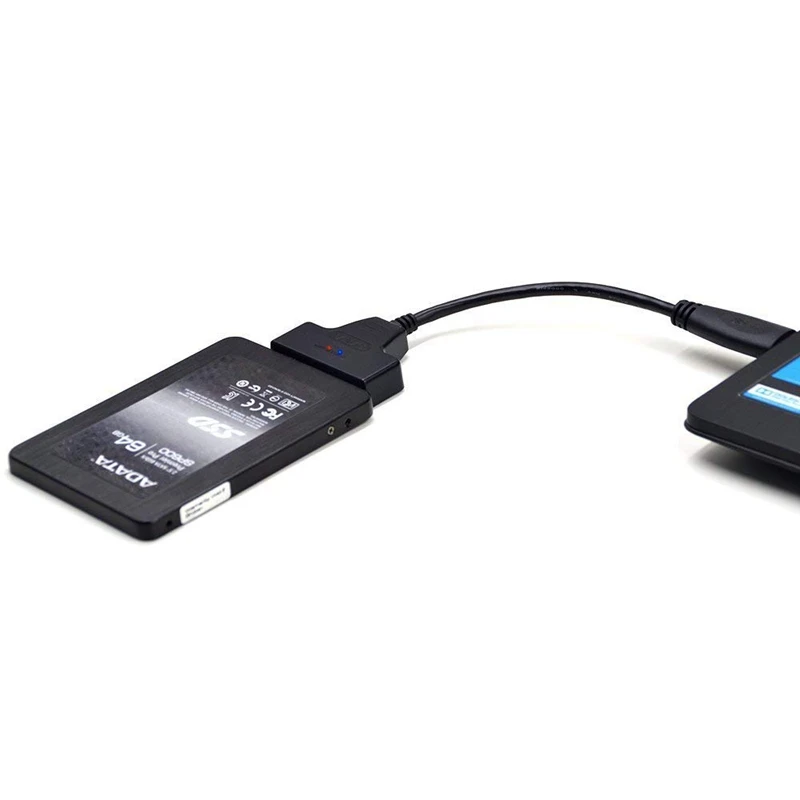 

2X USB 3,0 к SATA адаптер кабель для 2,5 дюймовых SSD/HDD дисков-SATA к USB 3,0 внешний конвертер и кабель