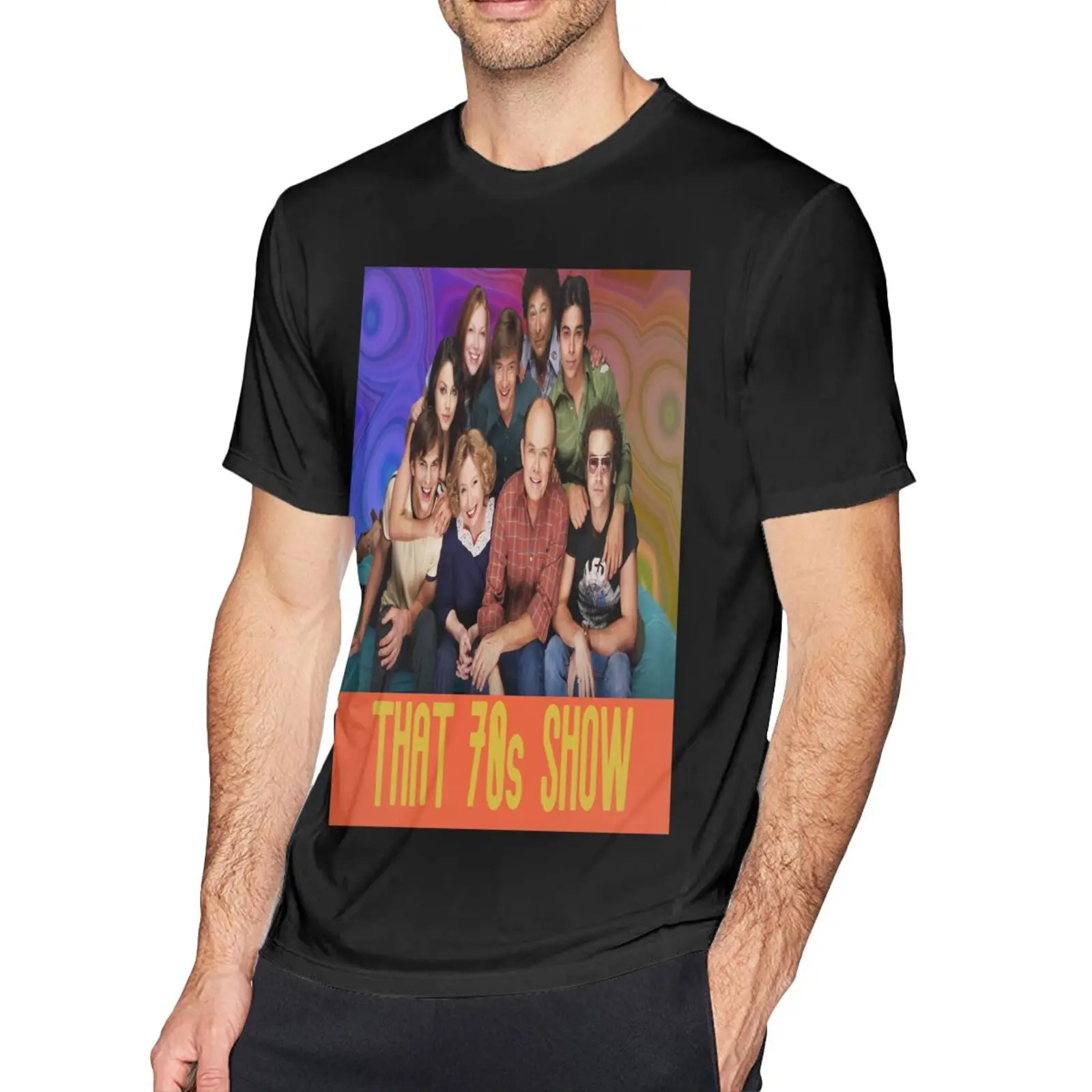 

Мужская футболка с надписью That 70S Show American Tv Series, футболка для мужчин, аниме футболка, Мужская хлопковая футболка, мужские футболки