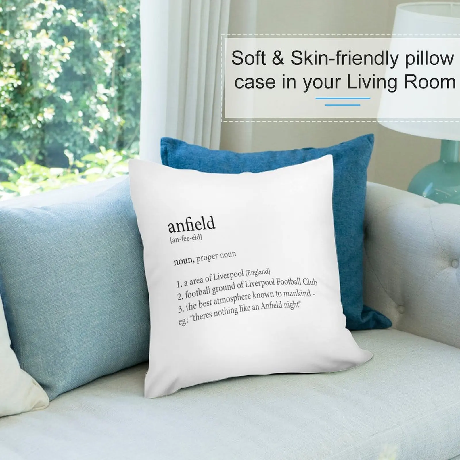 Декоративная подушка Anfield Nights 2025 диванных подушек