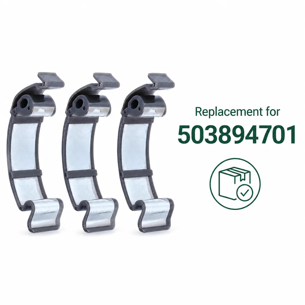Фото 3x Защитные зажимы для цепи бензопилы Husqvarna 346XP 351 353 357 359 435 435E 440E 445 450 450E 570 575 576, замена 503894701 №2