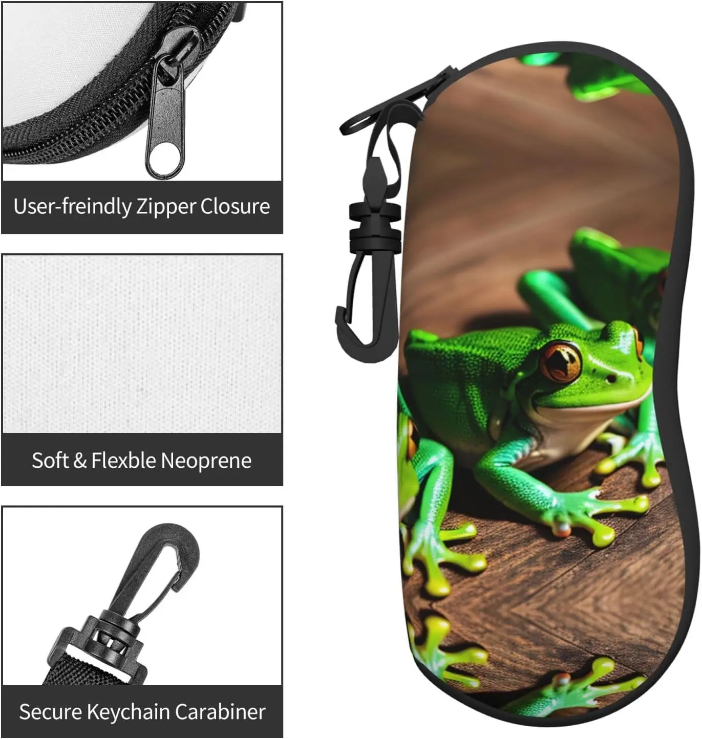 Солнцезащитные очки с банановыми листьями мягкие переносные неопреновые на