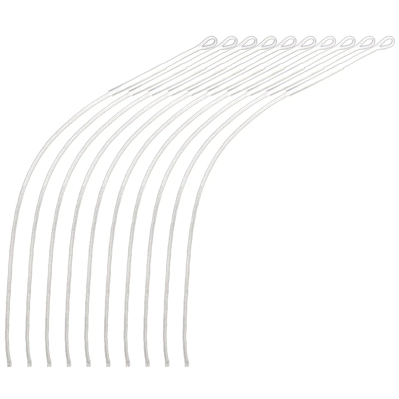 

Fishing Replacement Accessories 10 Pieces Fly Line Loop Connector Tear Resistant