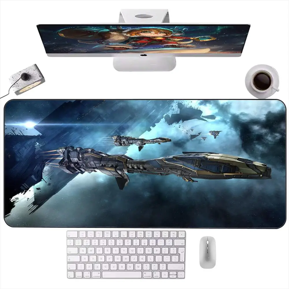 

High Quality EVE Online Durable Big Rubber Mouse Pad Gaming Accessories Office Table Pad Mousepad Laptop Keyboard Mat for CS GO