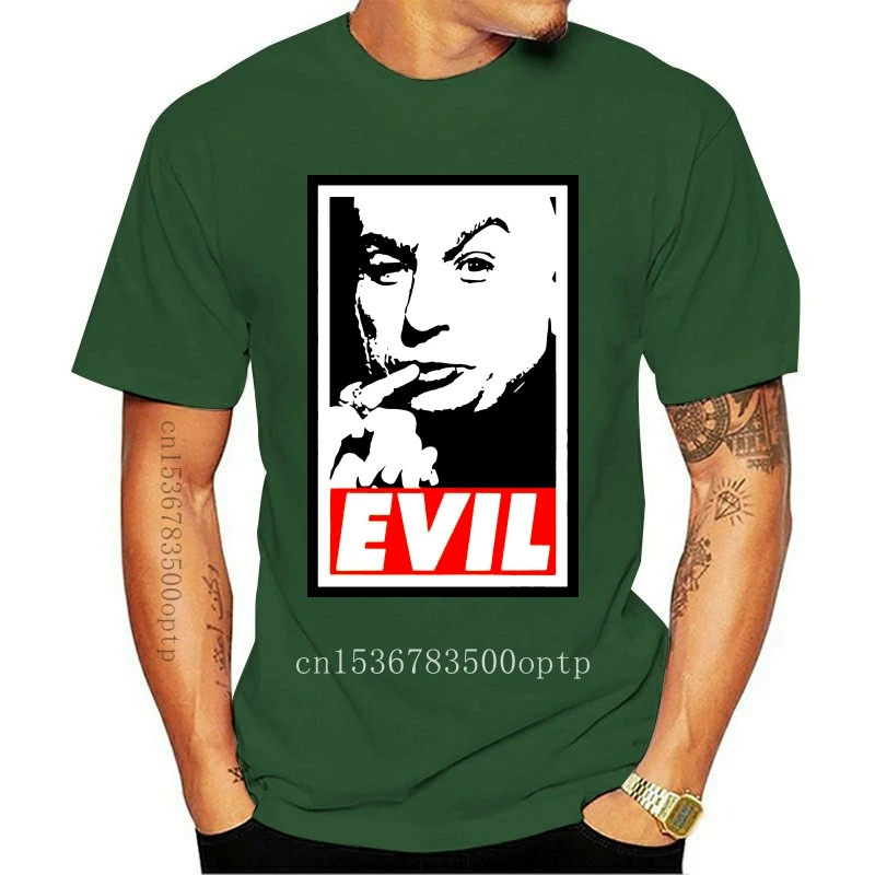 

Футболка унисекс с коротким рукавом и надписью Dr. Evil