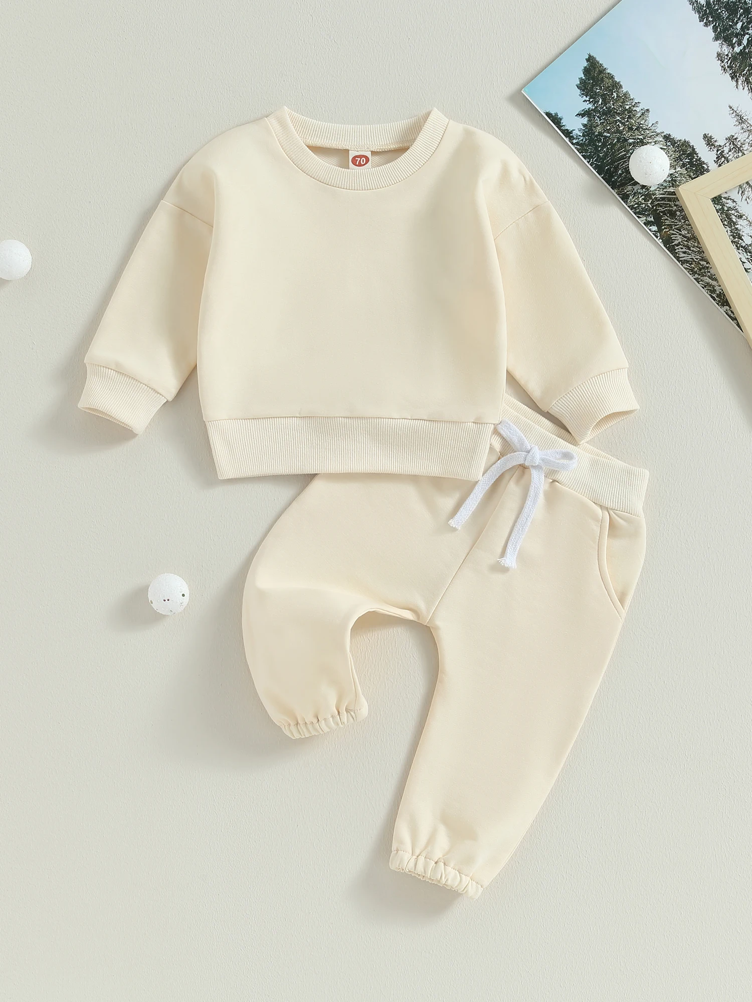 

Комплект из 2 предметов для маленьких девочек, туника с коротким рукавом и цветочным принтом, топы и блузки с оборками