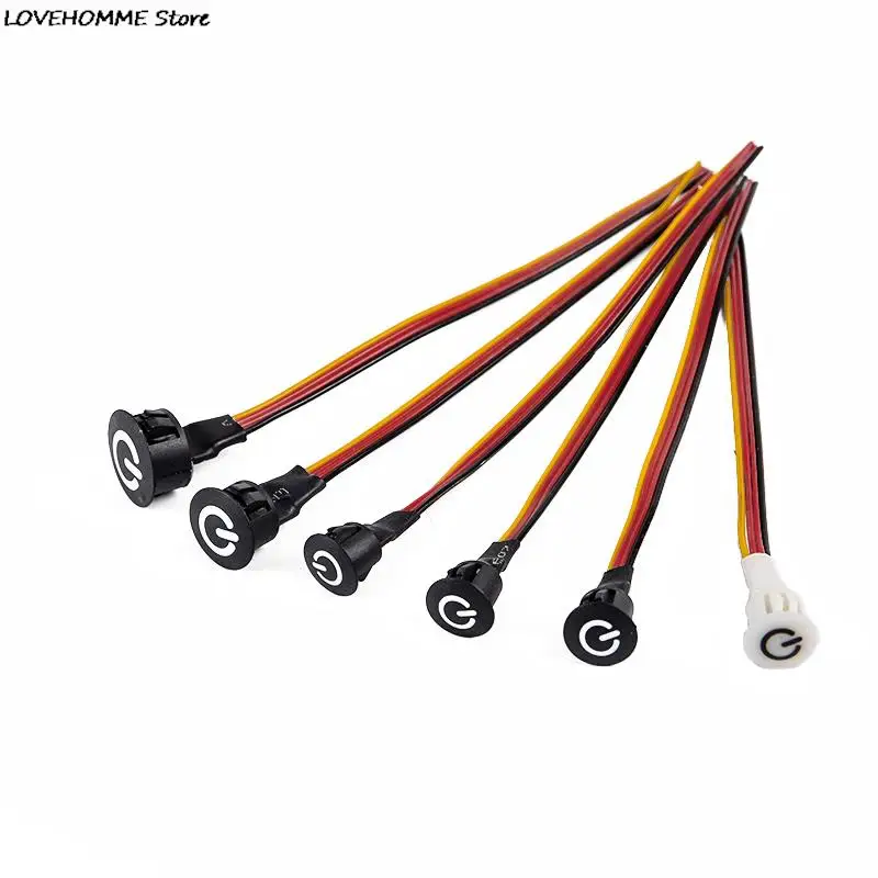 Сенсорная кнопка с регулируемой яркостью 10/13/16 мм переключатель для умного дома