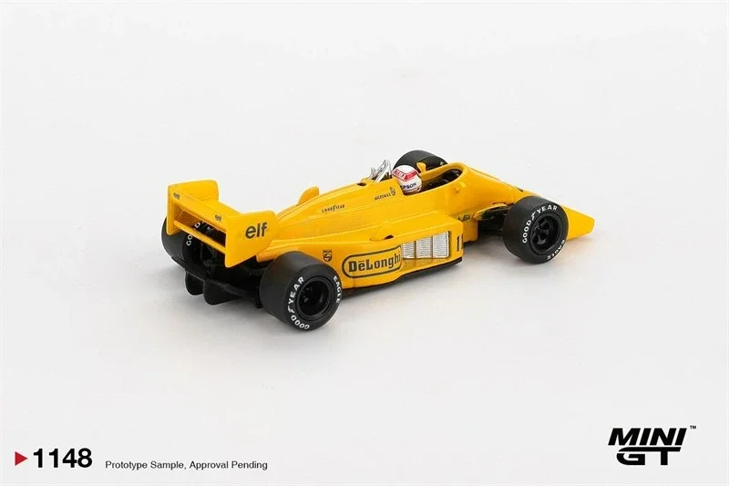 Фото Миниатюрная модель автомобиля MINI GT 1:64 NO.11 99T Сатору Накадзима, Гран-при Монако 1987 года, литая под давлением, коллекционный подарок №1