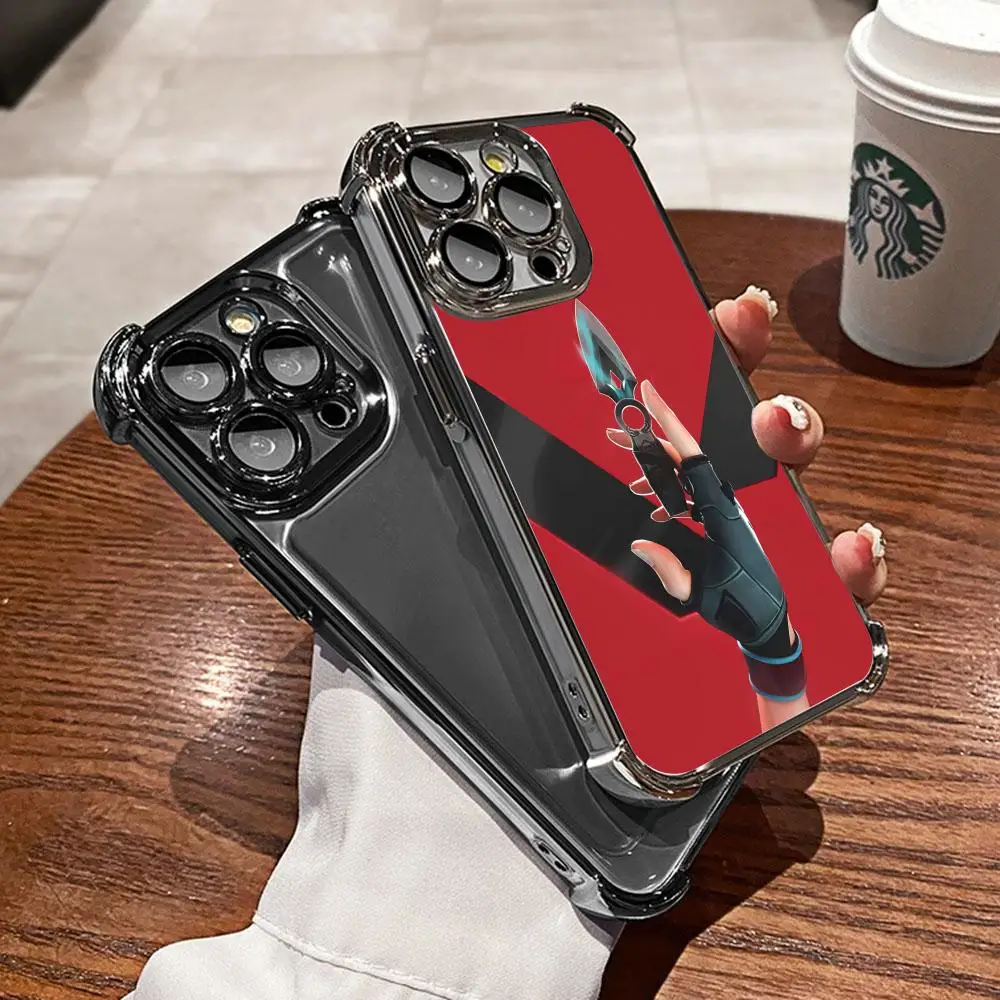 Чехол для телефона Valorant крутые гальванические углы уникальный модный чехол