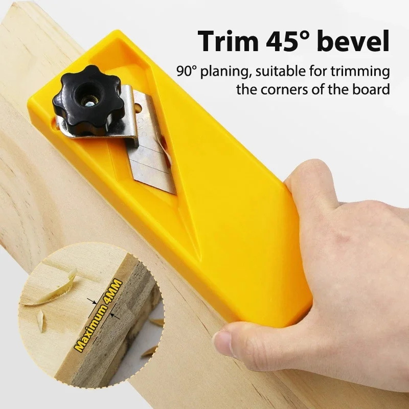 Ручной гипсокартонный струг для столярных работ с правым/ровным углом, инструмент для обработки кромок гипсокартона, резки фасок, пилки по дереву.