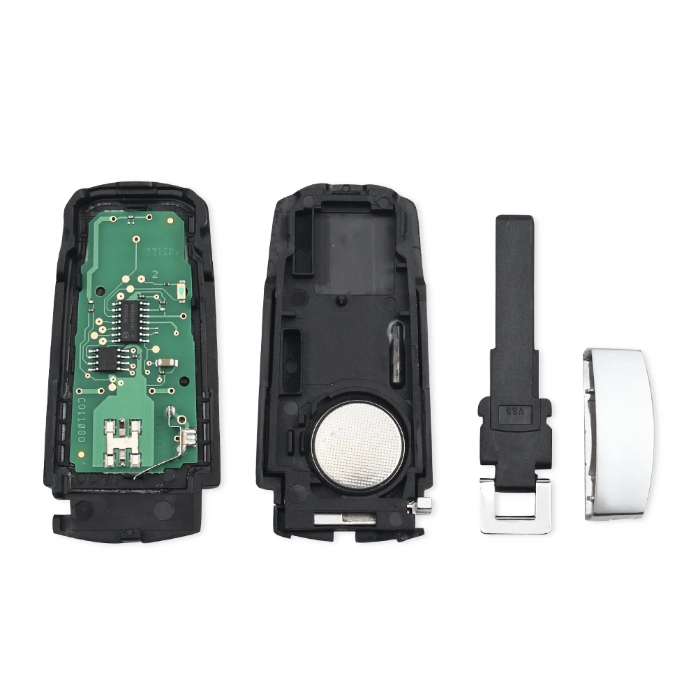 KEYYOU 433 МГц 3 кнопки флип-смартфон с чипом ID48 3C0959752BA для VW VolksWagen Passat B6 3C B7 Magotan CC