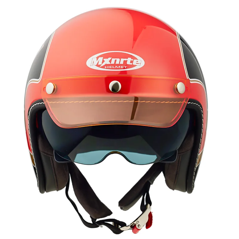 Оригинальный Mxnrte белый синий круизный корабль ретро-шлем унисекс гоночный