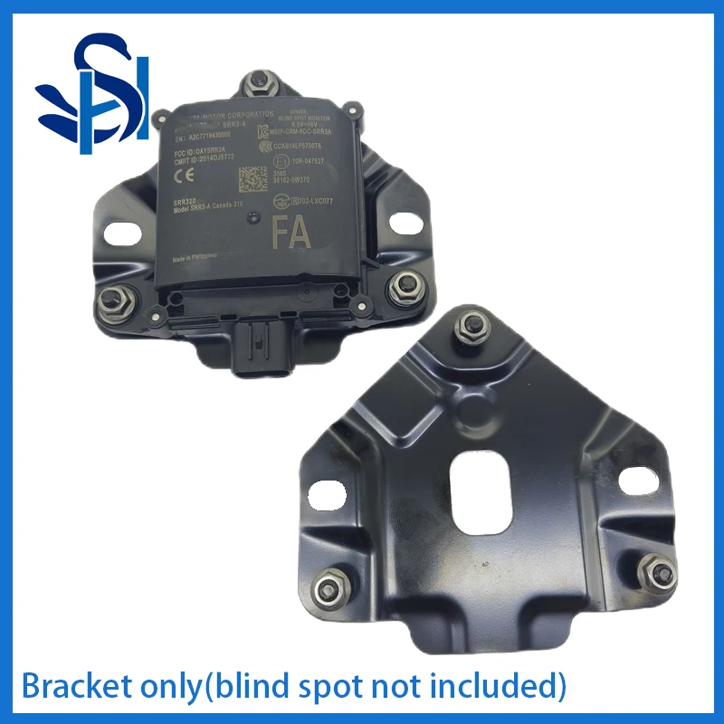 

1 пара кронштейнов датчика слепых зон слепых зон слепых и справа, подходит для Toyota Lexus 88162-0W370