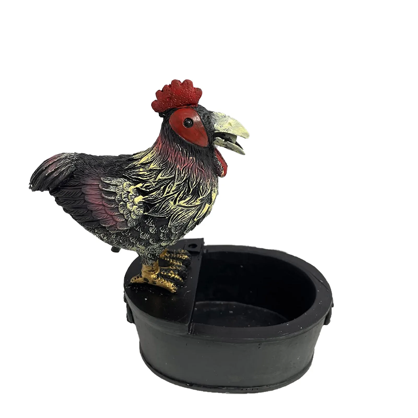 

Innovative Patio Water Fountain Funny Water Fountain Crow Rooster Owl Shape Design Funny Art Crafts For Lawn Porch Patio