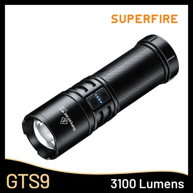 

Usb-фонарик SupFire GTS9, 3100 лм