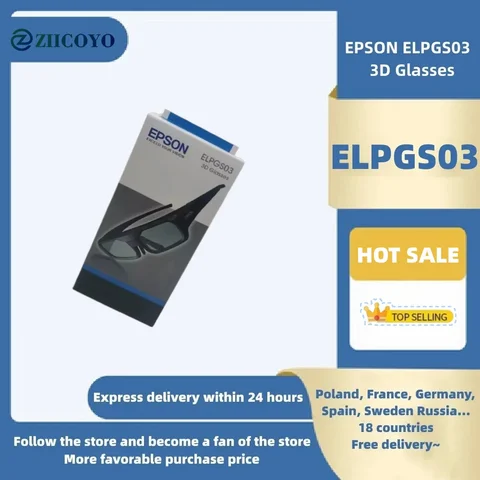 ELPGS03 Пассивные 3D очки для EPSON 3D 4K проекционная система проектора для дома с USB-зарядкой