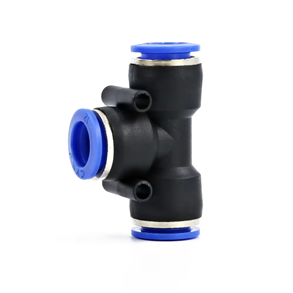 Пневматический разъем PEG быстроразъемный тройник редуктор Т-образный