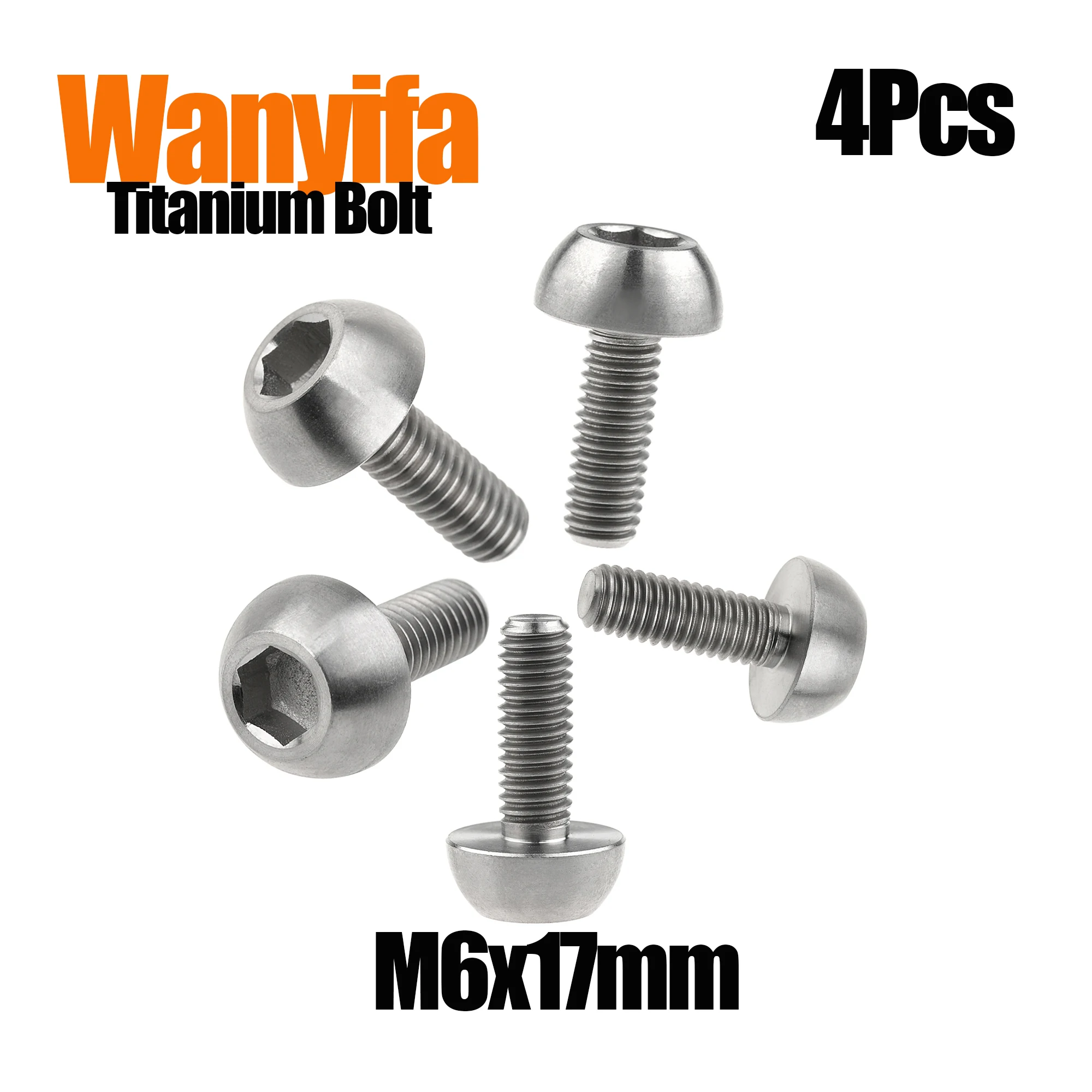 4 шт., шестигранные болты для мотоциклов