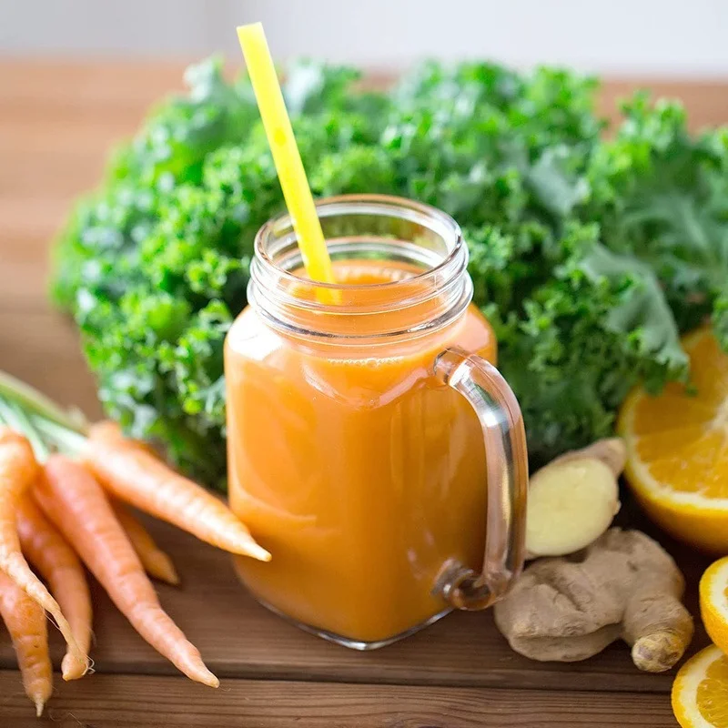 Рисунок 3 - одноразовые Разноцветные полосатые соломинки