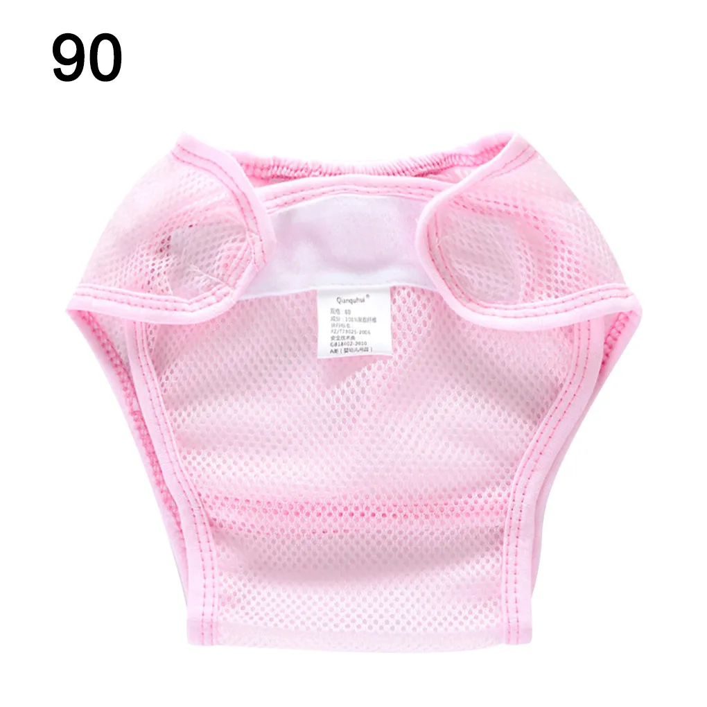 

Baby Diapers Nappies Cloth Diaper Net Pants Washable Mesh Nappy Newborn Summer Breathable Diapers Infant Cotton liner 80/90/100