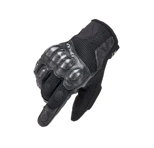 Мужские мотоциклетные перчатки VEMAR летние дышащие митенки из углеродного