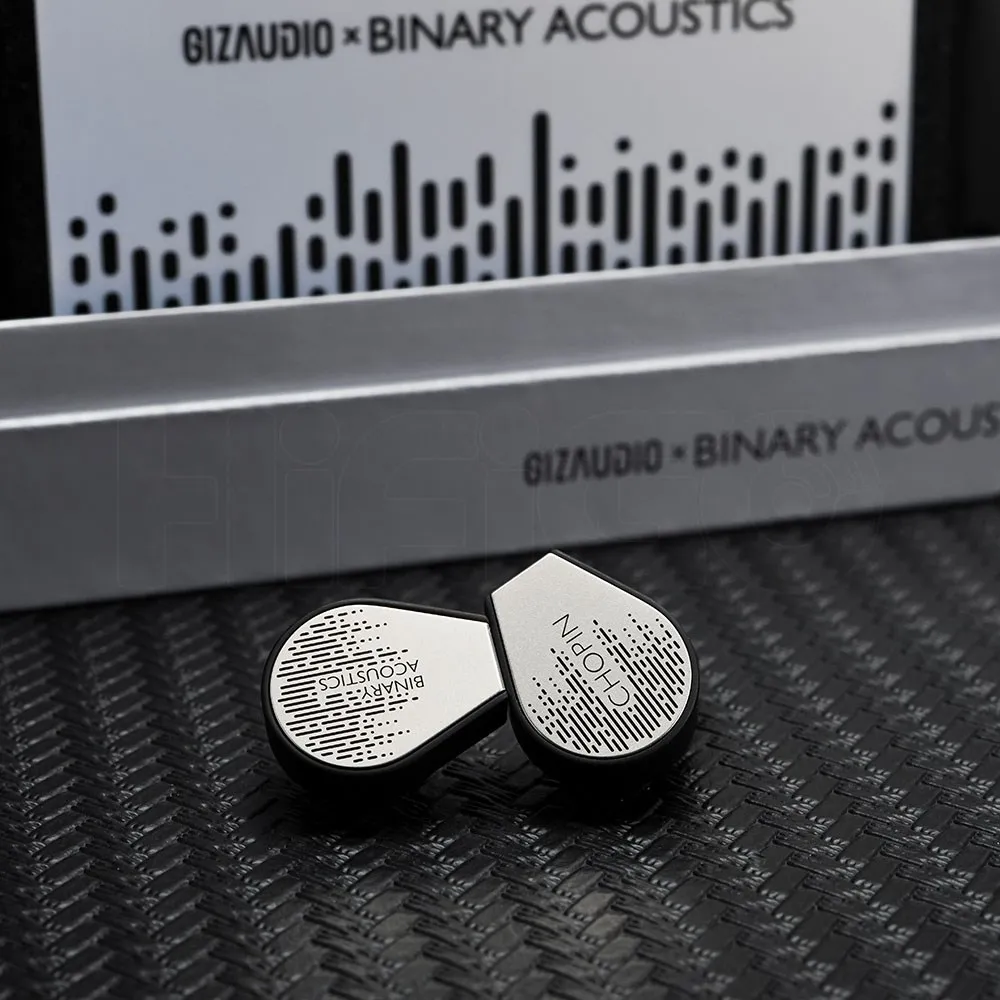 Фото Бинарные × наушники Gizaudio Chopin 1DD + 3BA Гибридные наушники-вкладыши Hi-Fi аудиофильские наушники Музыкальные наушники Hybrid IEMs №3