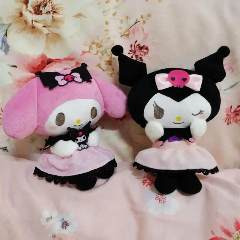15 см кавайная мультяшная плюшевая игрушка Sanrios Милая куроми моя мелодия платье