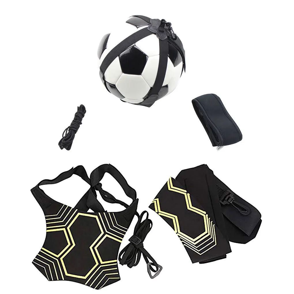 

Soccer Ball Juggle Bags Children Auxiliary Circling Belt Kids Football Training Equipment Kick Solo Soccer Trainer Football Kick