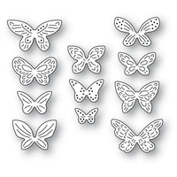 2022 new intricate mini butterflies metal cutting dies diy scrapbooking gift cards album diary paper crafts decor embossing mold