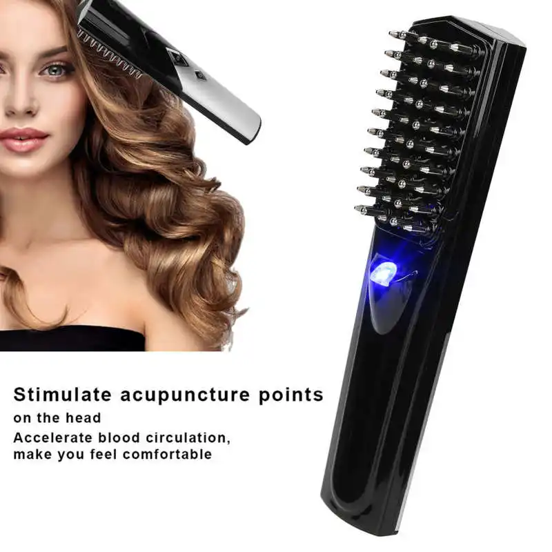 

Negative Ion Hair Growth Comb Head Massager Anti Hair Loss Treatment Vibration Device Massage Hair Brush Hair Care Product