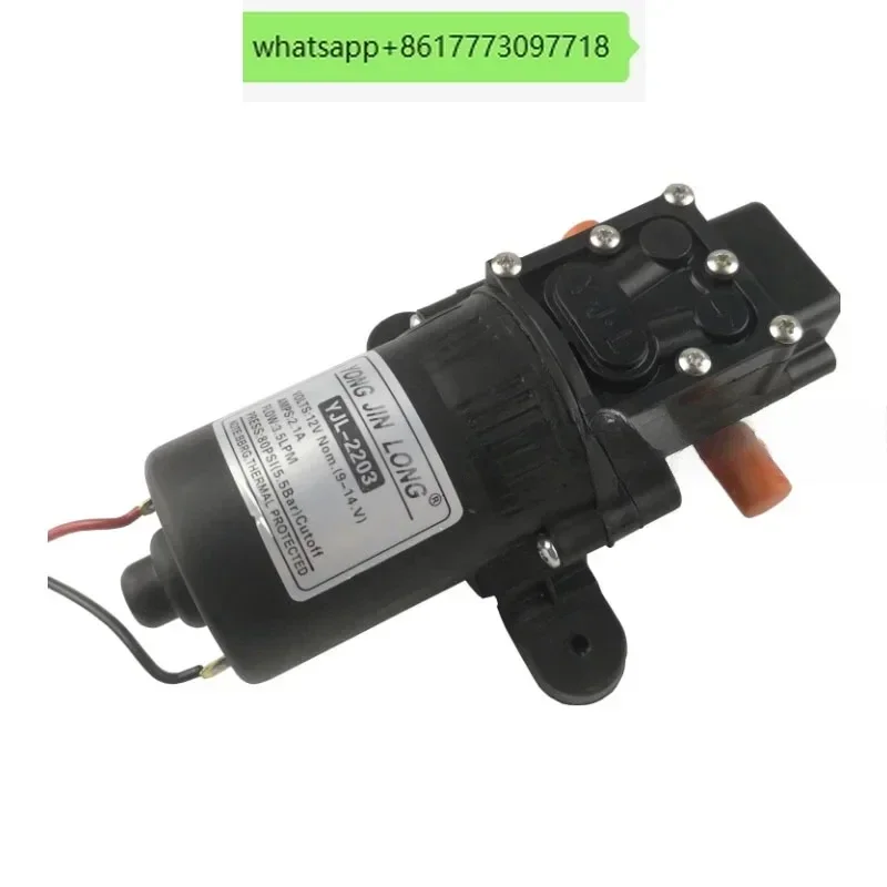 Электрический опрыскиватель 12 В мембранный насос небольшой двигатель водяной