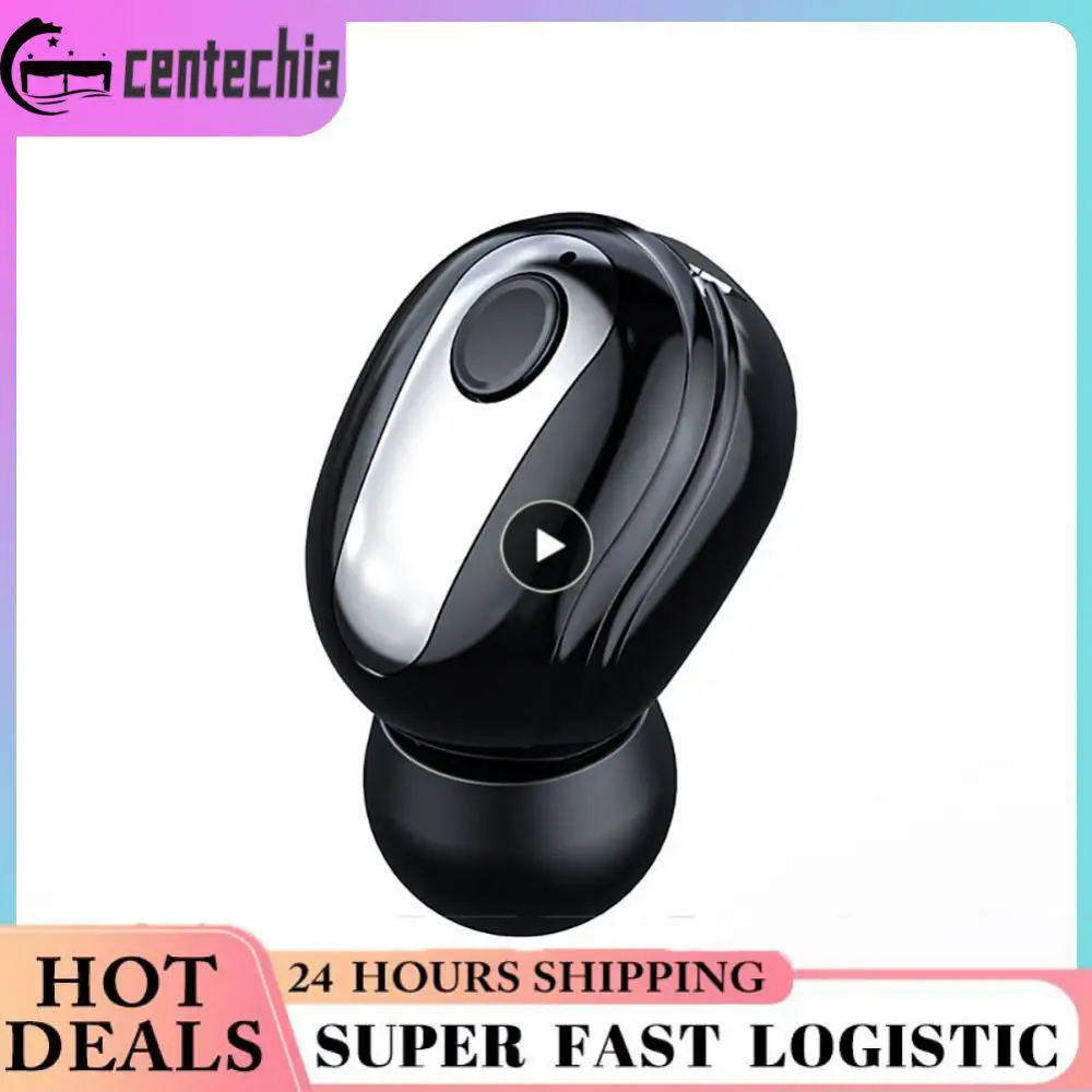 

50mah Mini In Ear Sports Headphone Stereo Wireless Headset Voice Control Call Function Tws Earphones Music Earbuds