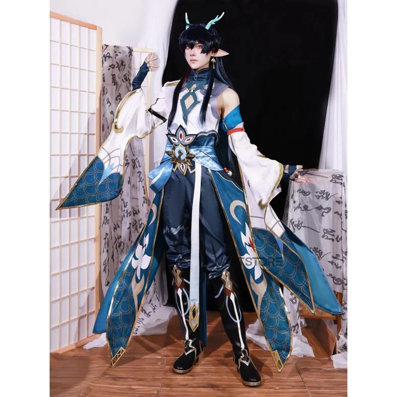 Костюм дан Хэн lmbitor Lunae для косплея игры хонкай звезда рейка парик аниме Униформа