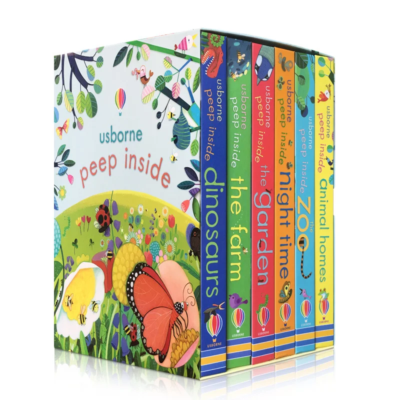 

6 книг/набор, детские книги для чтения на английском языке
