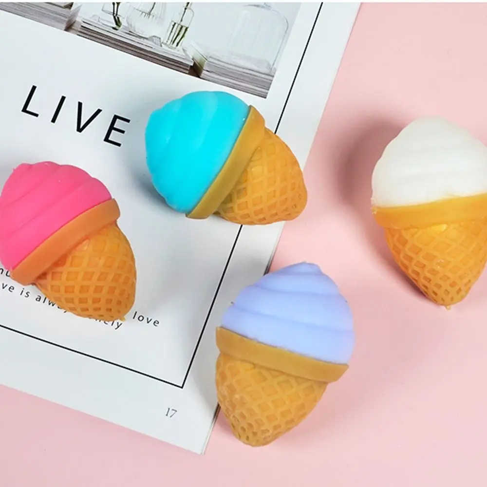 Мороженое гамбургер сжимающая игрушка TPR сенсорная имитация еды