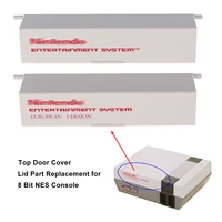 10pcslot replacement top door cover flip part the original card cartridge slot for nintendo nes console system