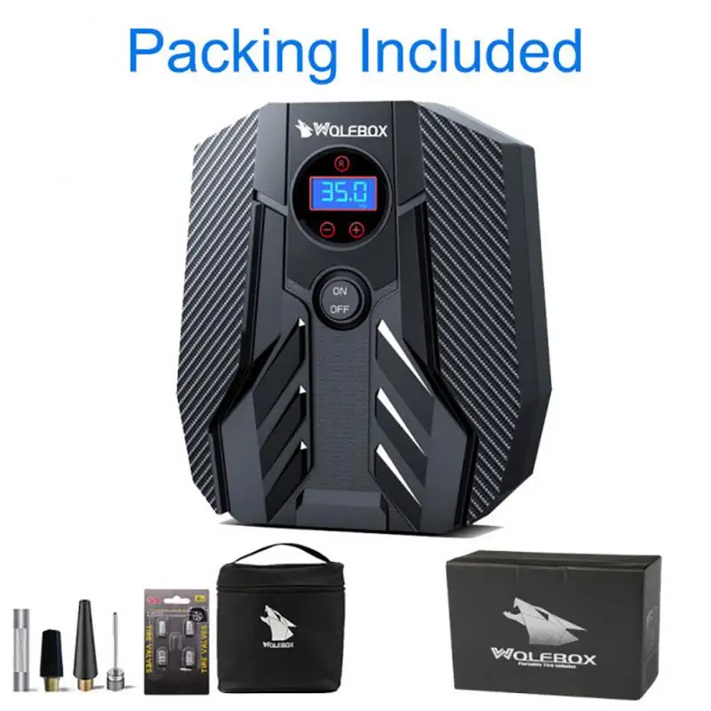 

Portable Car Air Compressor Digital Tire Inflator Pump DC 12V Car Air Pump Electric Tire Inflator Air Pump For Car Motorcycle