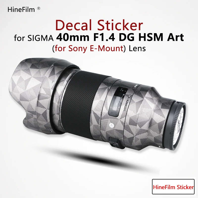 

Sigma 40F1.4 ART E Mount Lens Decal Skins 40-1.4 Wrap Cover for Sigma 40mm f/1.4 DG HSM Art Lens Protector Cover Film Sticker
