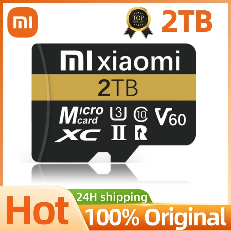 Карта памяти Xiaomi 2 ТБ 128 ГБ 1 Micro TF SD Card Class10 Flash 64/128/256/512 Memorias для Nintendo Switch PS4