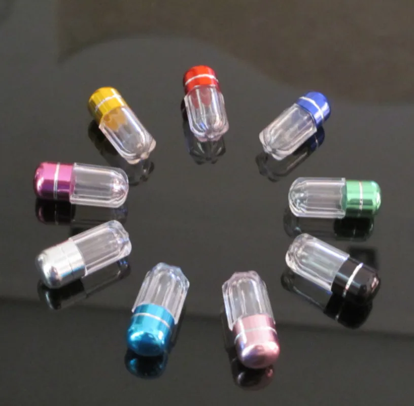 1000 шт. круглые прозрачные контейнеры для таблеток